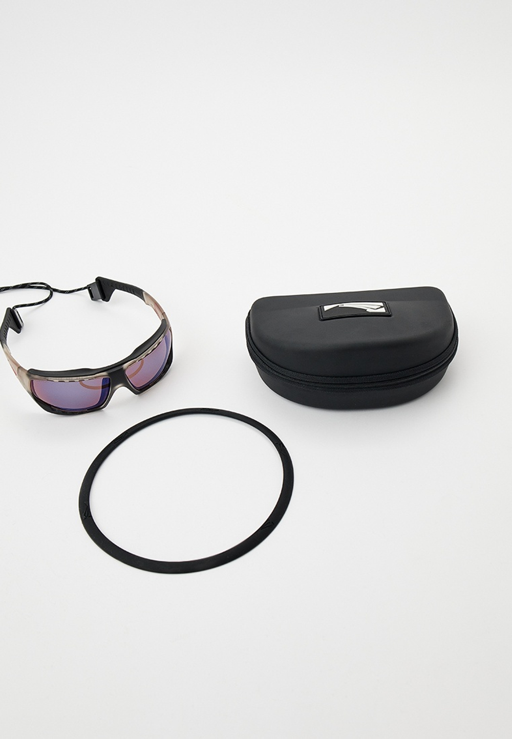 Спортивные очки LiP Typhoon / Trans. Grey - Black / Zeiss / PA Polarized / Pacific Blue Lens