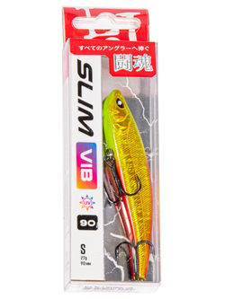 Воблер тонущий вертикальный LJ Pro Series SLIM VIB S 90.00/149