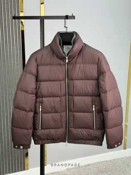 Пуховик коричневый от Brunello Cucinelli BP5-401388