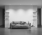 Встраиваемый светильник Technical DL051-U-2WMG