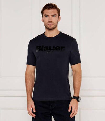 Футболка BOURNE BLAUER - темно-синий(BLUH02222 006962)
