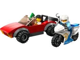 Конструктор LEGO City 60392 Полицейская погоня на байке