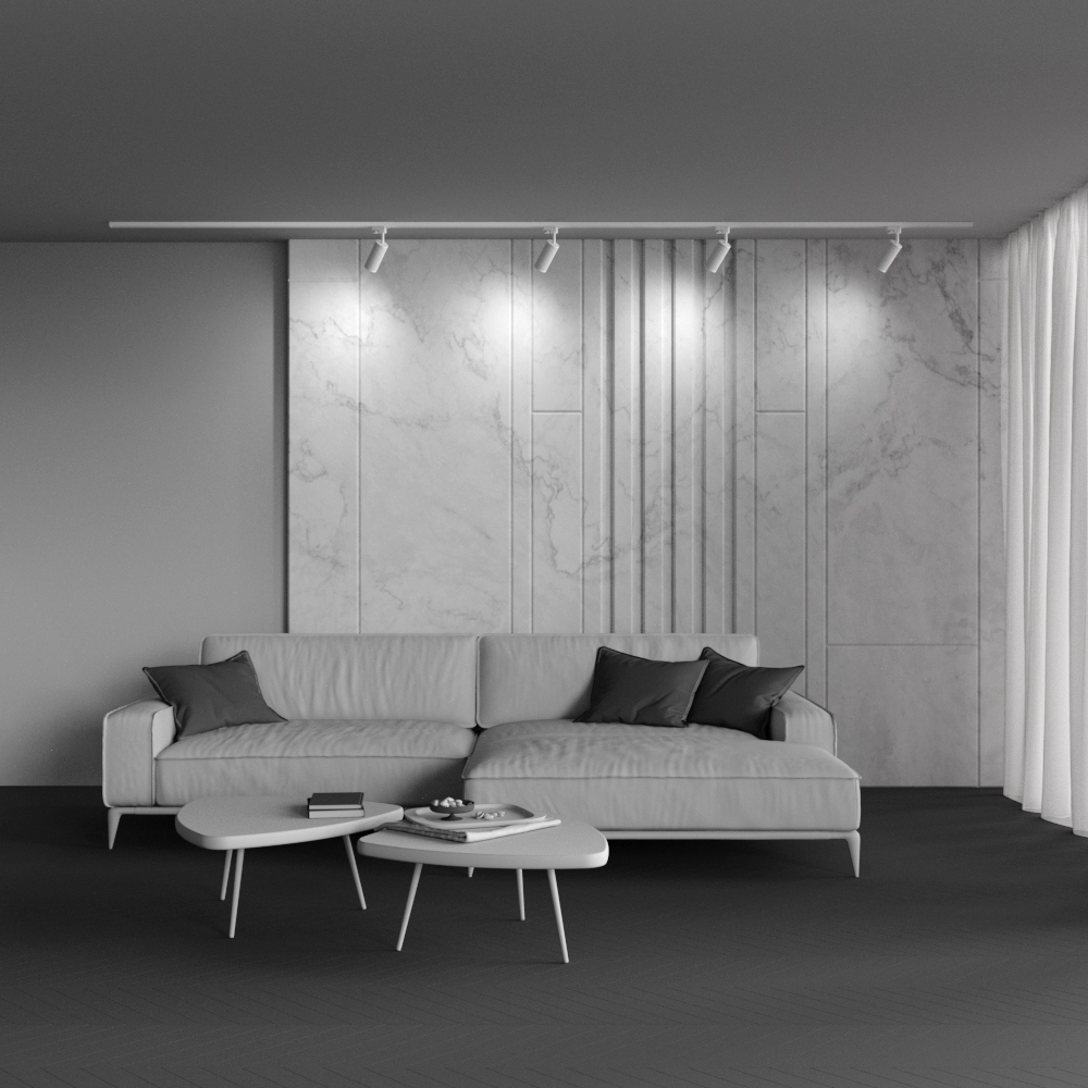 Трековый светильник Maytoni Focus Design TR011-1-GU10-W