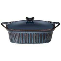 ФОРМА ДЛЯ ЗАПЕКАНИЯ С КРЫШКОЙ REACTIVE BLUE 33*23*9,5/13 СМ 2000 МЛ