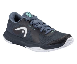 Детские теннисные кроссовки Head Sprint Pro 4.0 - blueberry/teal