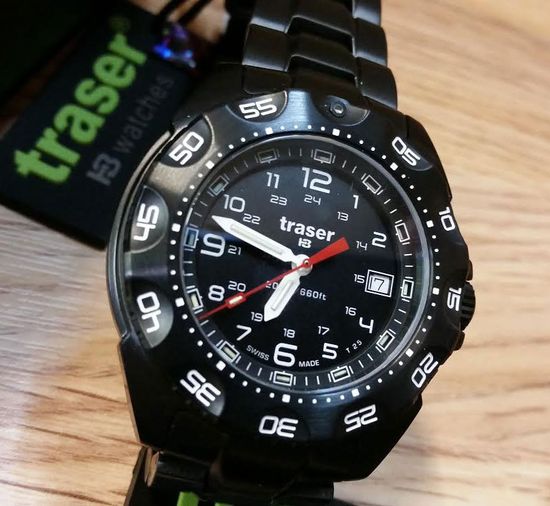 Наручные часы Traser Tornado Pro 105477 (сталь)
