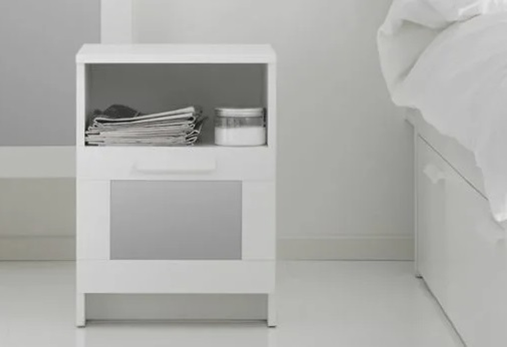 Тумба прикроватная Ikea Brimnes, белый