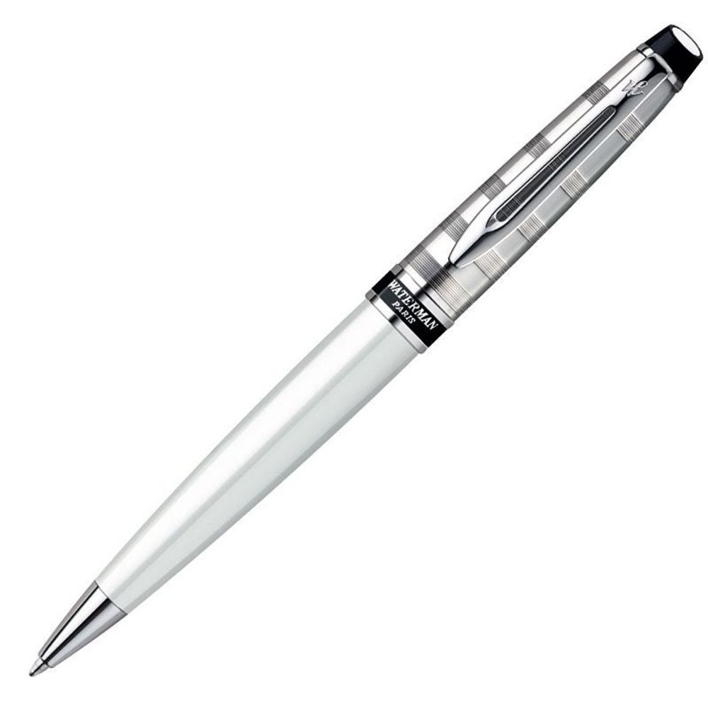 Waterman Expert DeLuxe White Mblue (S0889760)