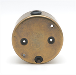 Переключатель ретро поворотный 1 кл. "Бронза" VINTAGE-BRASS 30101-1 / 1 группа света, проходной
