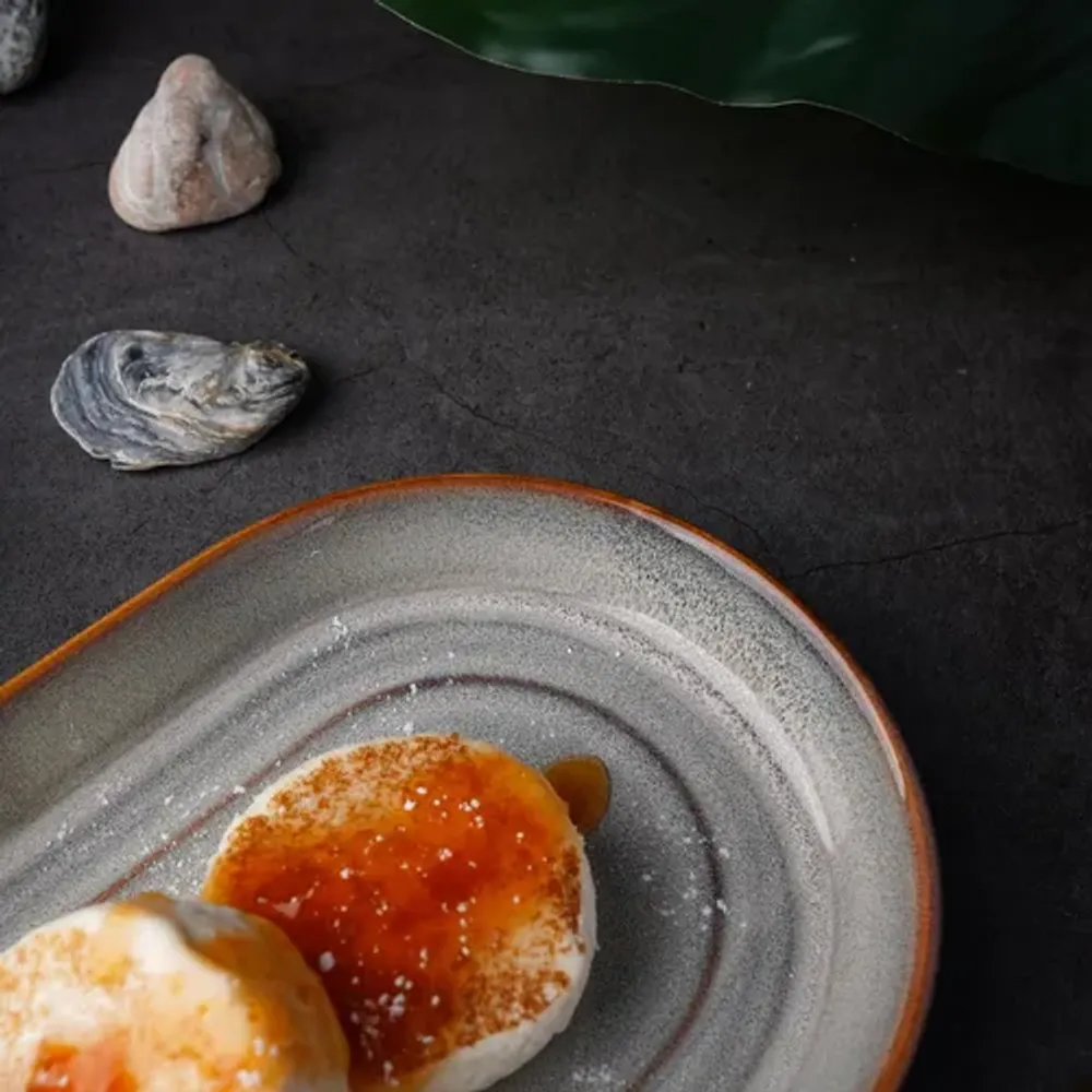 Блюдо овальное 24*13,8 см h2,8 см Evolution Mont Blanc P.L. Proff Cuisine [4]