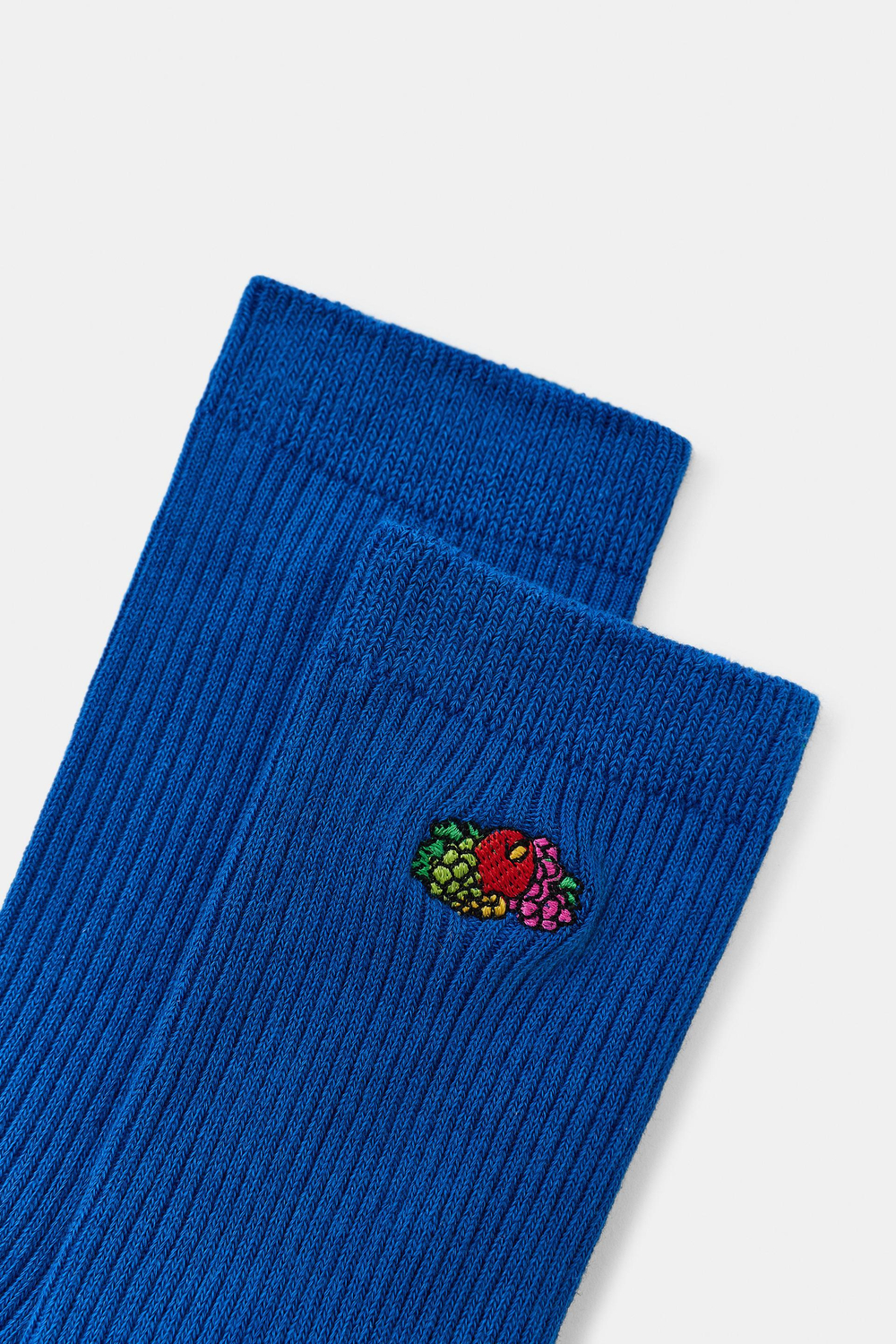 ZARA - FRUIT OF THE LOOM™ НАБОР ИЗ 2 ПАР ОДНОТОННЫХ ПОЛОСАТЫХ И ВЫШИТЫХ НОСКОВ, РАЗНОЦВЕТНЫЙ
