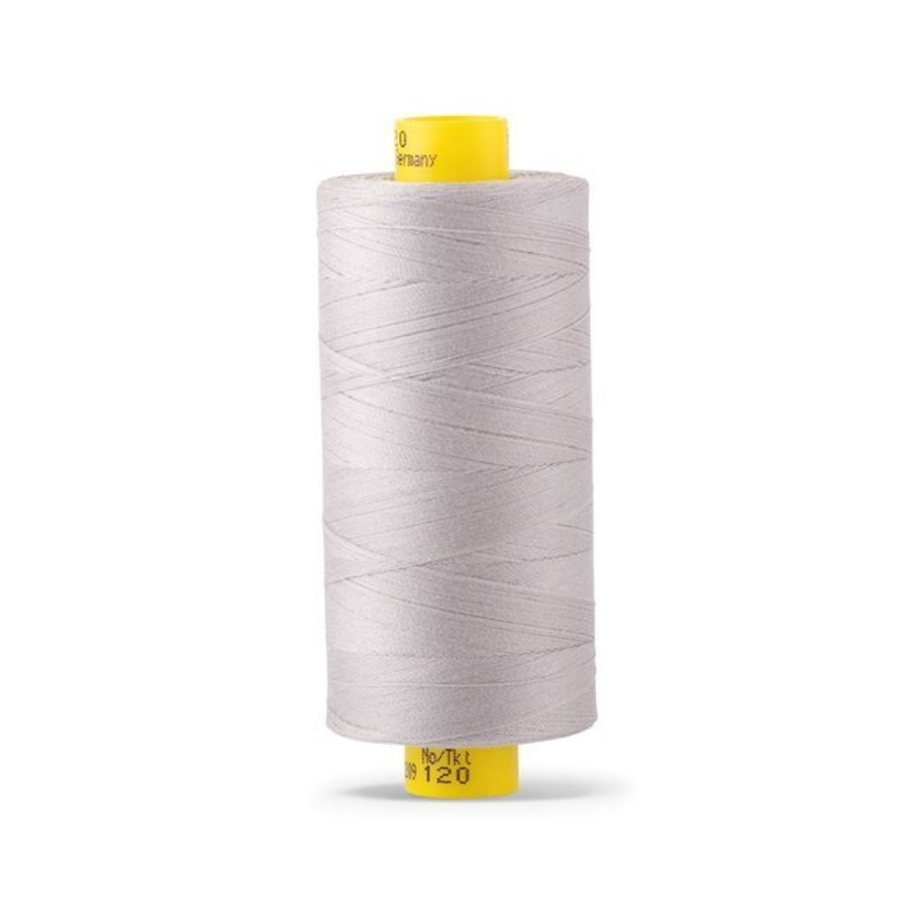 Нитка Gutermann Mara 120 (1000 метров), 1 кат., универсальная | 038 св.серый