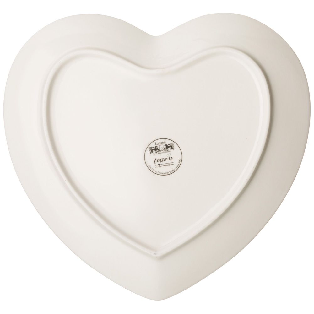 ТАРЕЛКА LEFARD "LOVE YOU" СЕРДЦЕ 20,5 СМ (КОР=40ШТ.)