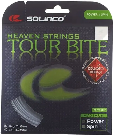 Струны теннисные Solinco Tour Bite Diamond Rough (12 m)