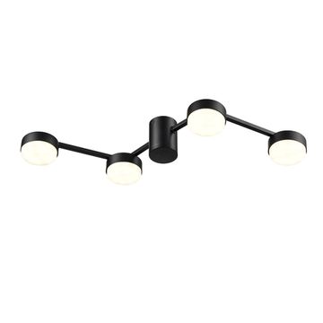 Люстра потолочная 4*GX53 8187/4C черный Comfi Dabra Lumion