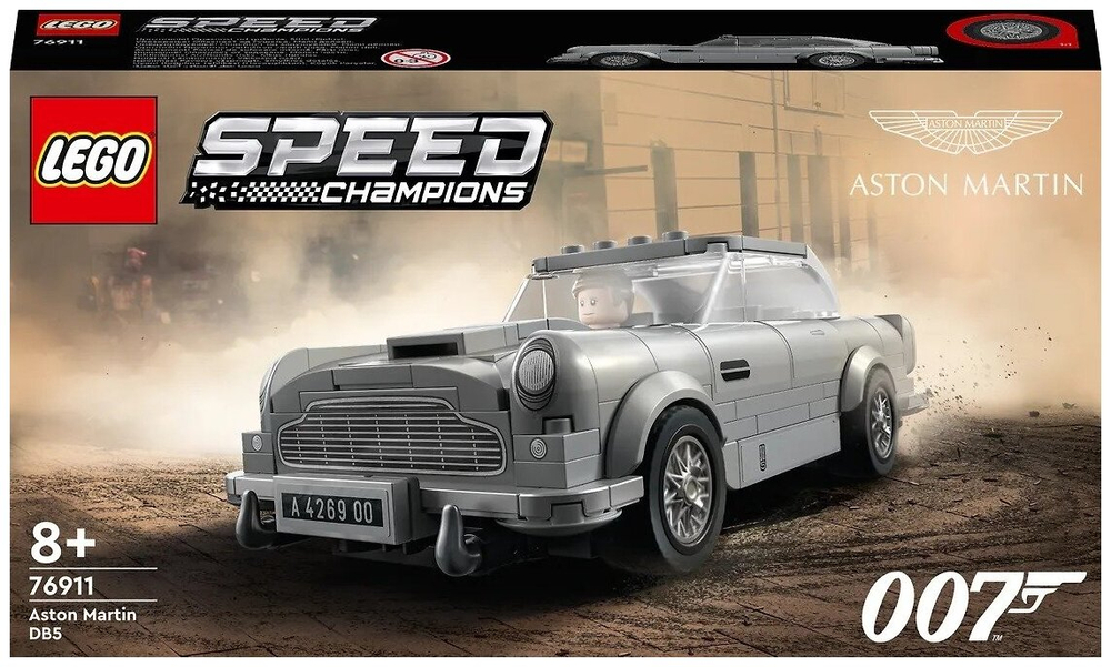 LEGO Speed Champions 76911 Aston Martin DB5 Автомобиль агента 00