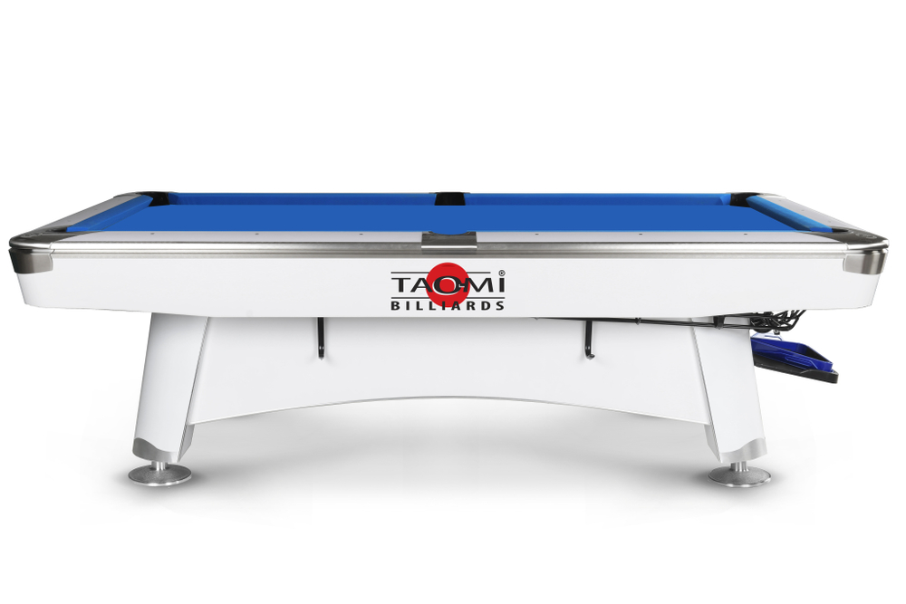 Стол бильярдный TAO-MI Model 2 пул 8 ft, (2040х1240), сукно Blue, сланец 25мм, массив дерева