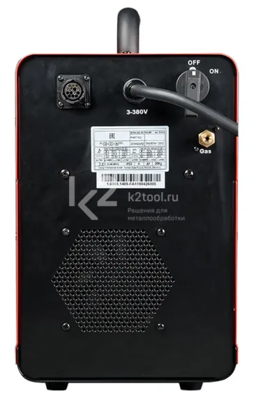 Инвертор сварочный Fubag INTIG 400T W DC PULSE + горелка FB TIG 26 5P, 4 м