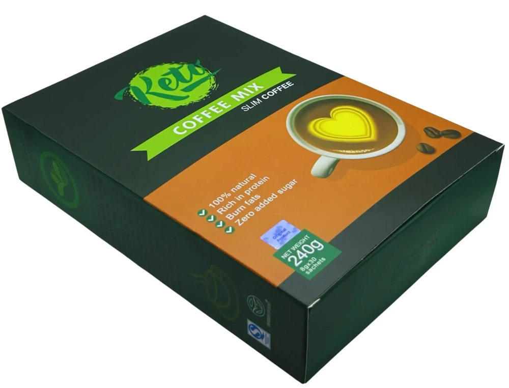 Кето кофе микс Slim Coffee - жиросжигающий напиток для похудения