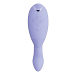 Сиреневый вибратор 20,3см с вакуумным стимулятором Womanizer Duo 2 Lilac WZ142SG4