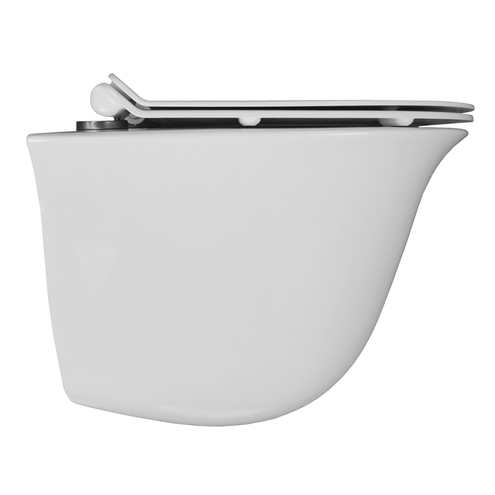 Azario Felice AZ-0051 Подвесной унитаз 490*360*360 (круглый)