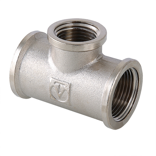 Тройник перех.резьб 1 1/4"*3/4*1 1/4"НИКЕЛЬ 5197