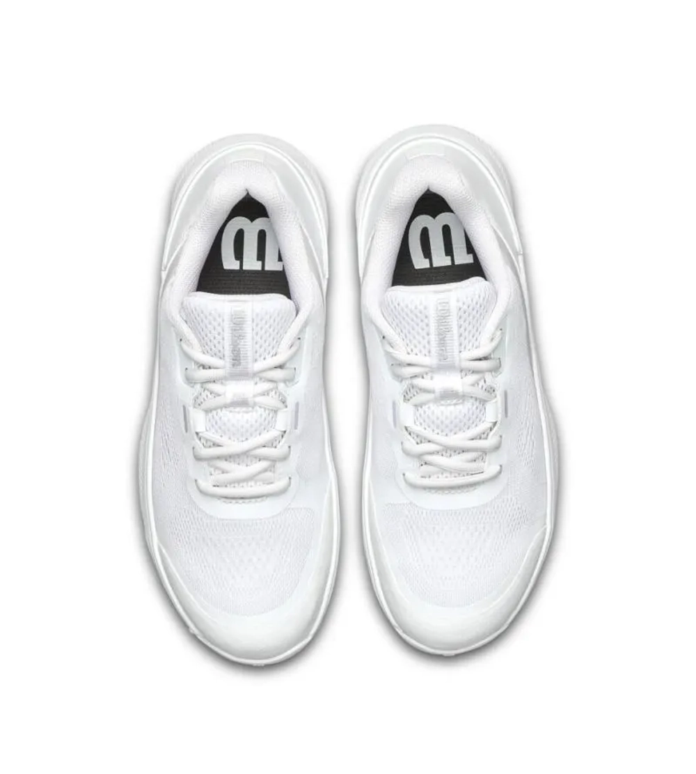 Женские теннисные кроссовки Wilson Intrigue Pro - white/white/silver