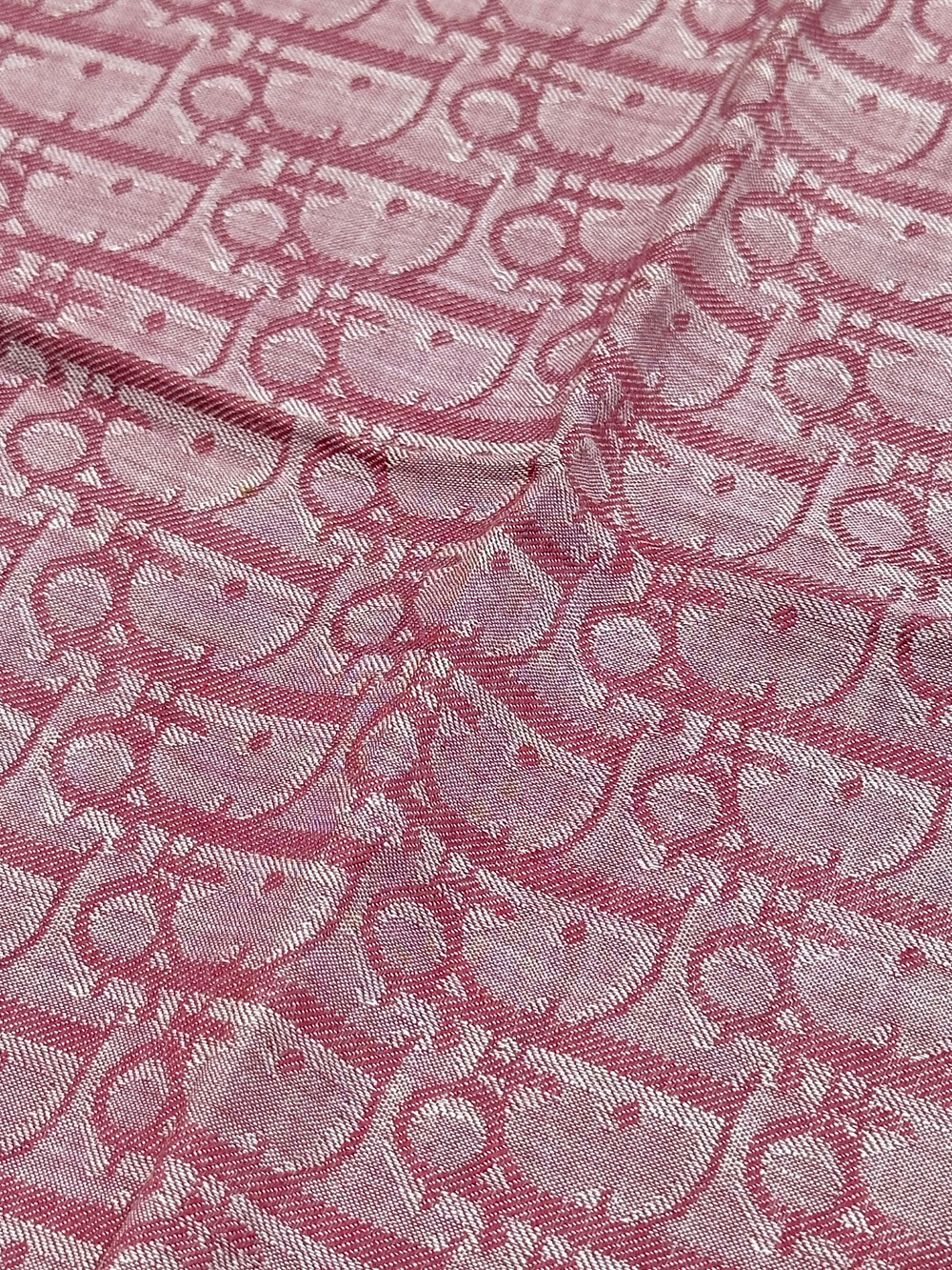 Платок с лого красный Christian Dior