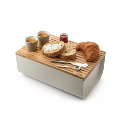Alessi Хлебница Mattina, серая BG03 WG