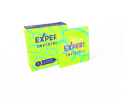 Презервативы Expert Invisible 3 шт 9335ex