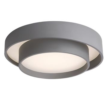 Потолочный светодиодный светильник Flor PL39W LED 4000K GR серый Crystal Lux