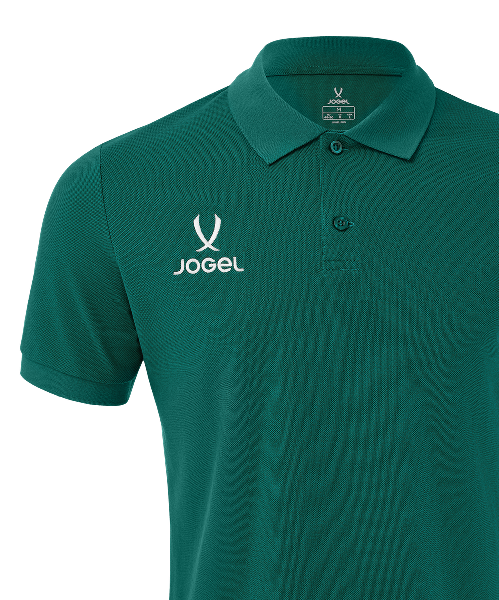 Поло Jogel ESSENTIAL Cotton Polo-K, темно-зеленый N4