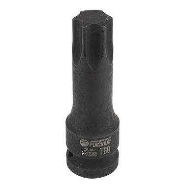 Головка-бита TORX ударная T80,1/2'' Forsage F-24607880MPB