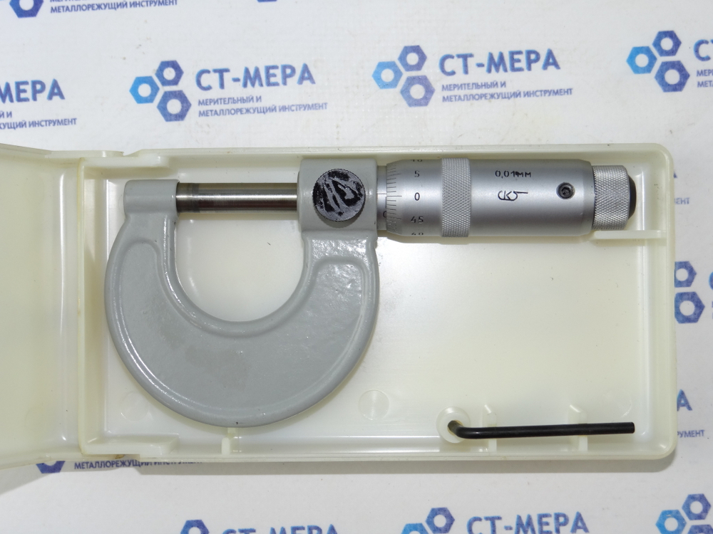 Микрометр МК-25 (0-25мм.) ц/д 0.01мм кл.2 ГОСТ 6507-90