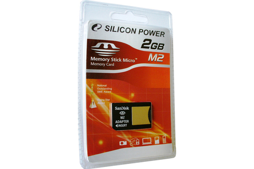 карта памяти SiliconPower 2Gb M2(ProDuo)