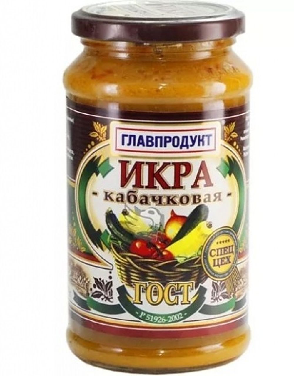 Икра кабачковая Главпродукт ст/б 460г