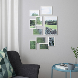 IKEA YLLEVAD  (ИКЕА ЙЛЛЕВАД)  -  Рамка - белая 13x18 см