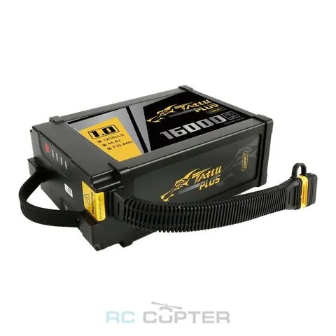 АКБ Gens Ace Tattu Plus 1.0 Compact Version 16000mAh 44.4V 15C 12S1P Lipo Smart Battery Pack