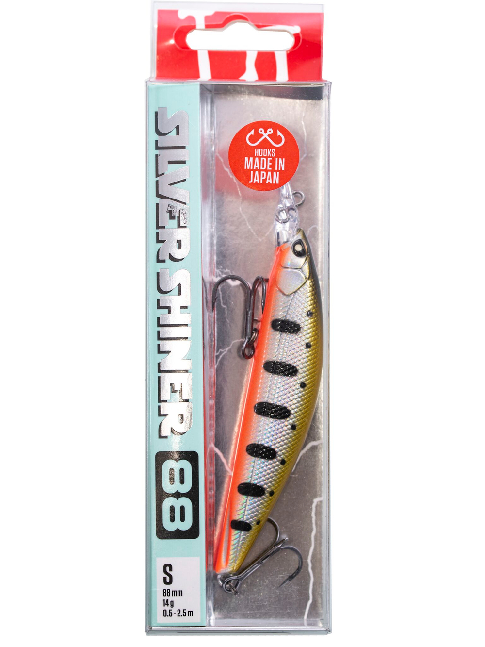 Воблер тонущ. LJ Pro Series SILVER SHINER S 08.80/101