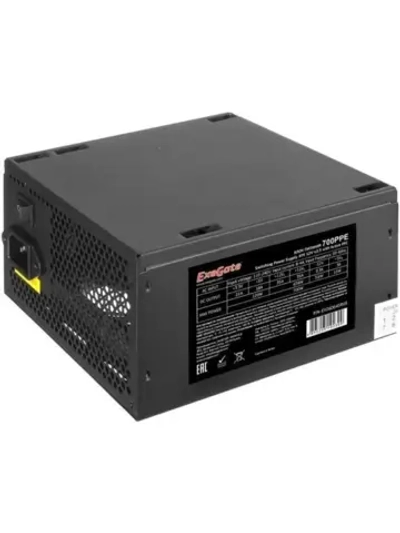 Блок питания 700PPE 700W EX260645RUS-S BLACK ATX 20+4 пин