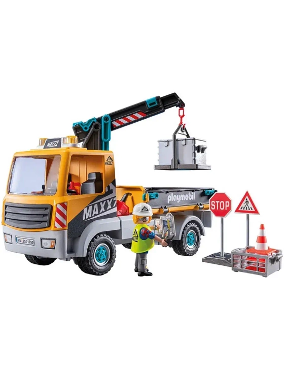 Набор Строительный грузовик с краном Playmobil 71750