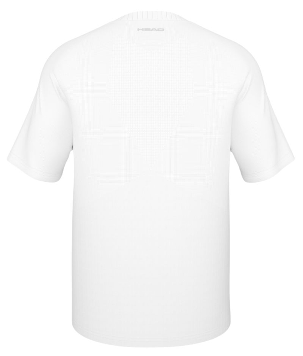 Мужская теннисная футболка Head Performance — print perf/white