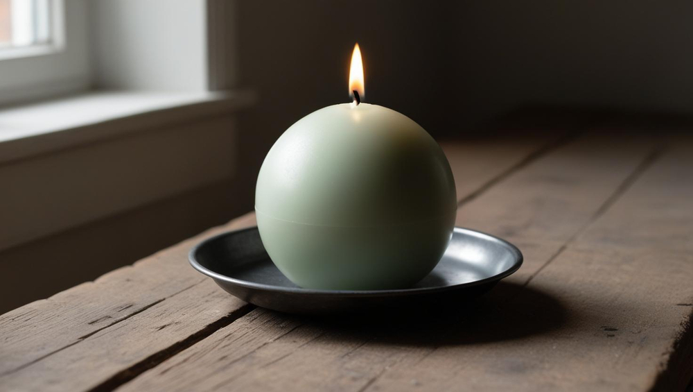 AROMATEPLO Интерьерная свеча SPHERE, 10 см