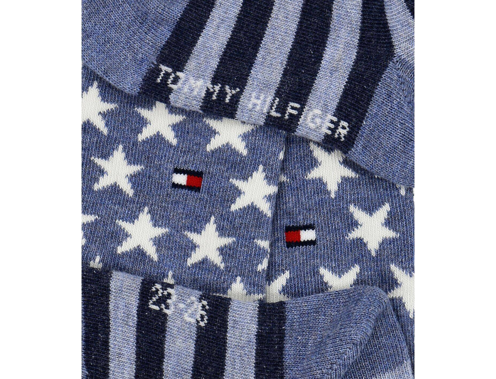 носки 2 пары Tommy Hilfiger - голубой(100000816)