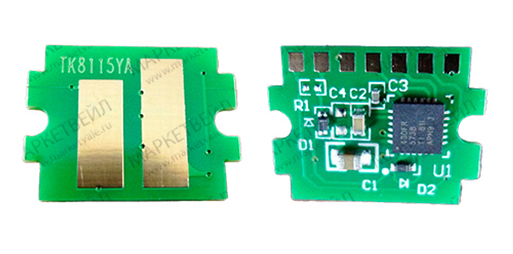 Чип ELP для картриджа Kyocera TK-8115Y (6K) Yellow, Ecosys M8124cidn/M8130cidn