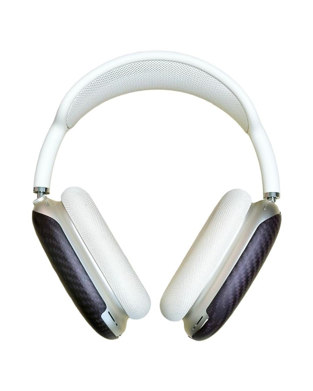 Карбоновый чехол на AirPods Max матовый коричневый