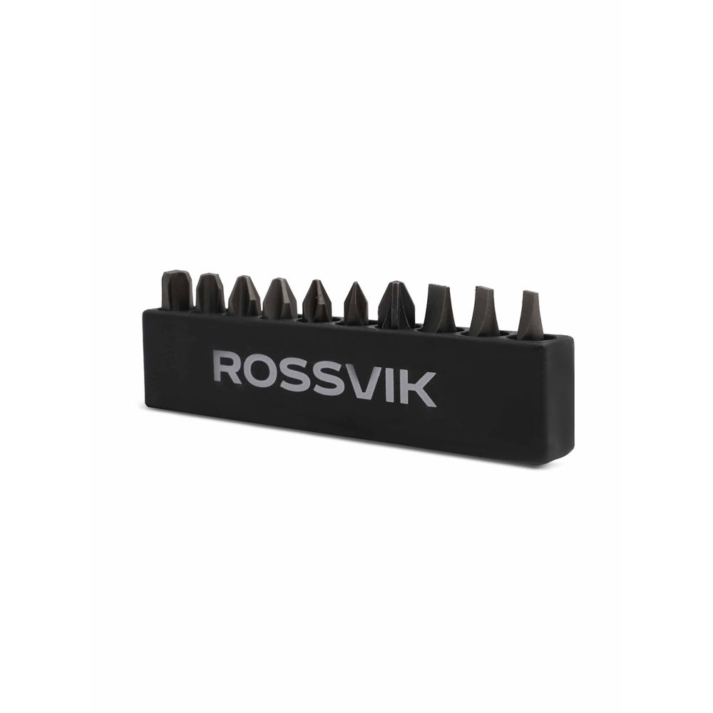 Набор бит ROSSVIK ST355, PH, PZ, SL, 10 предметов