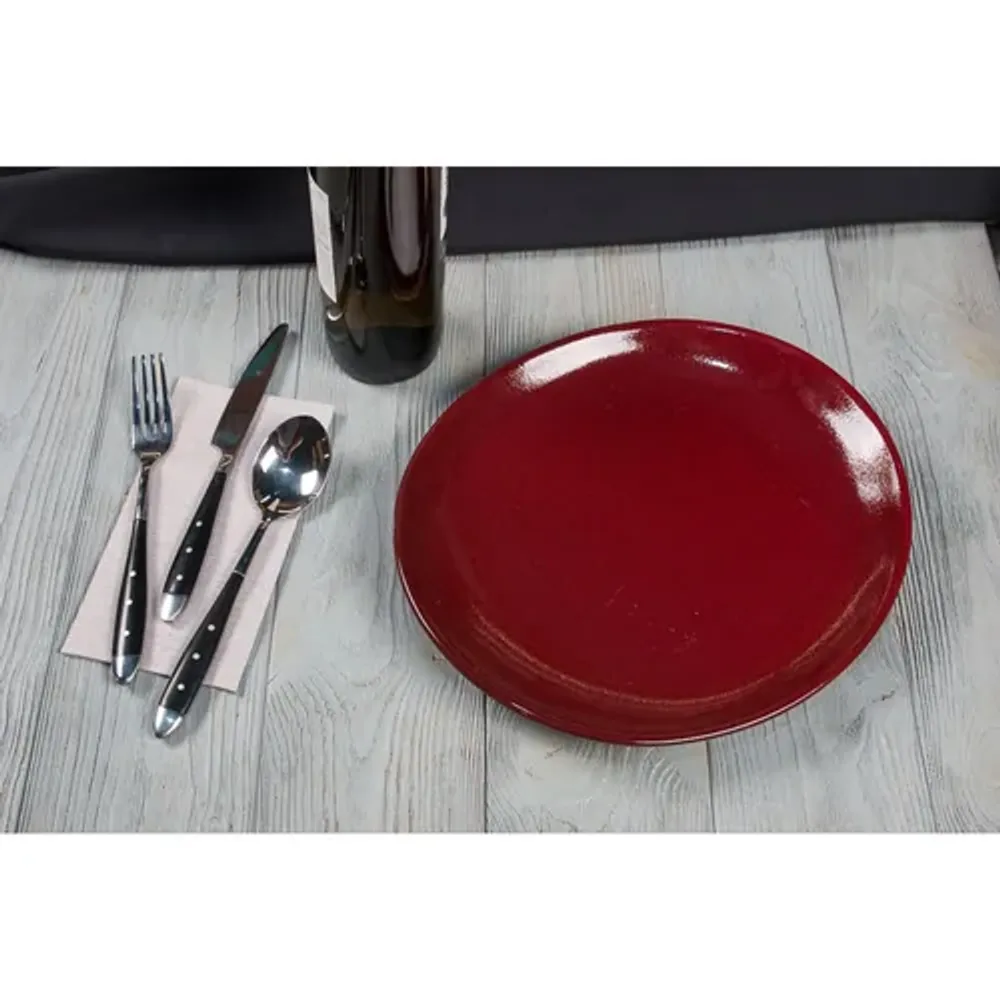 Блюдо овальное 30*26,5 см h2,8 см Evolution Dark Red P.L. Proff Cuisine [1]