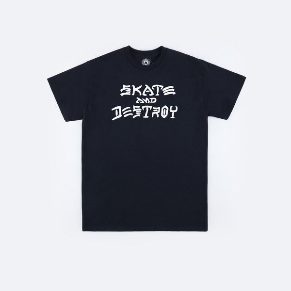 Футболка Thrasher Skate & Destroy (black) артикул: - купить в магазине Дайс