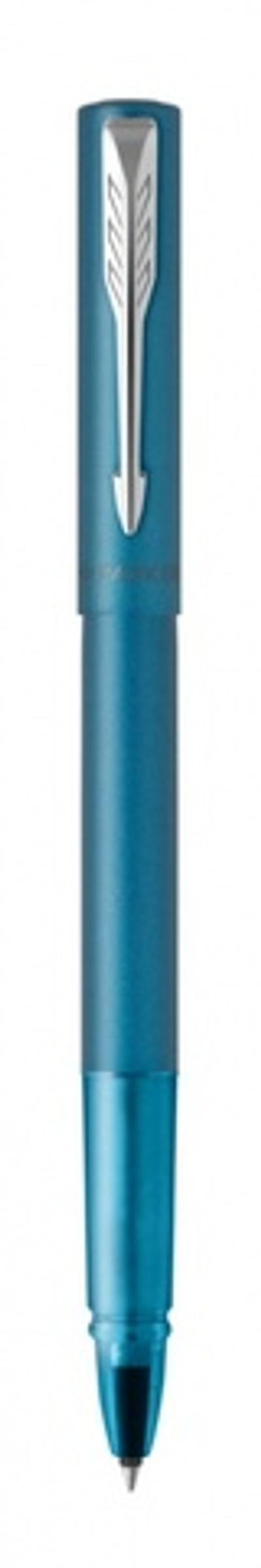 Ручка-роллер Parker Vector XL Teal CT, цвет чернил black, стержень: F, в подарочной упаковке.
